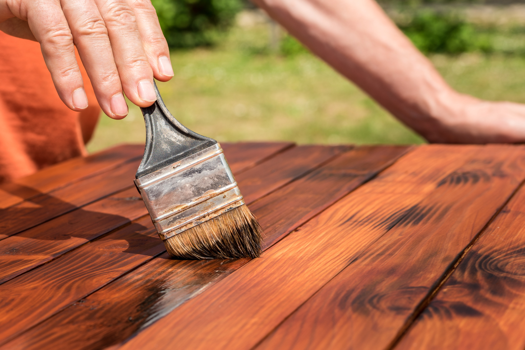 Wood and metal paint