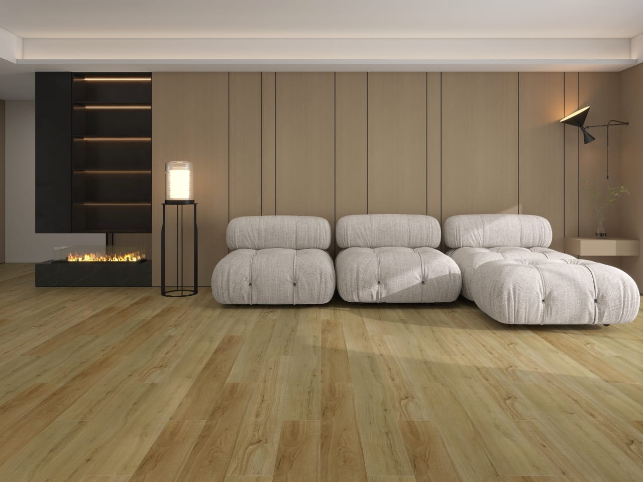 6015-9 SPC Flooring AC4/32 4+1mm