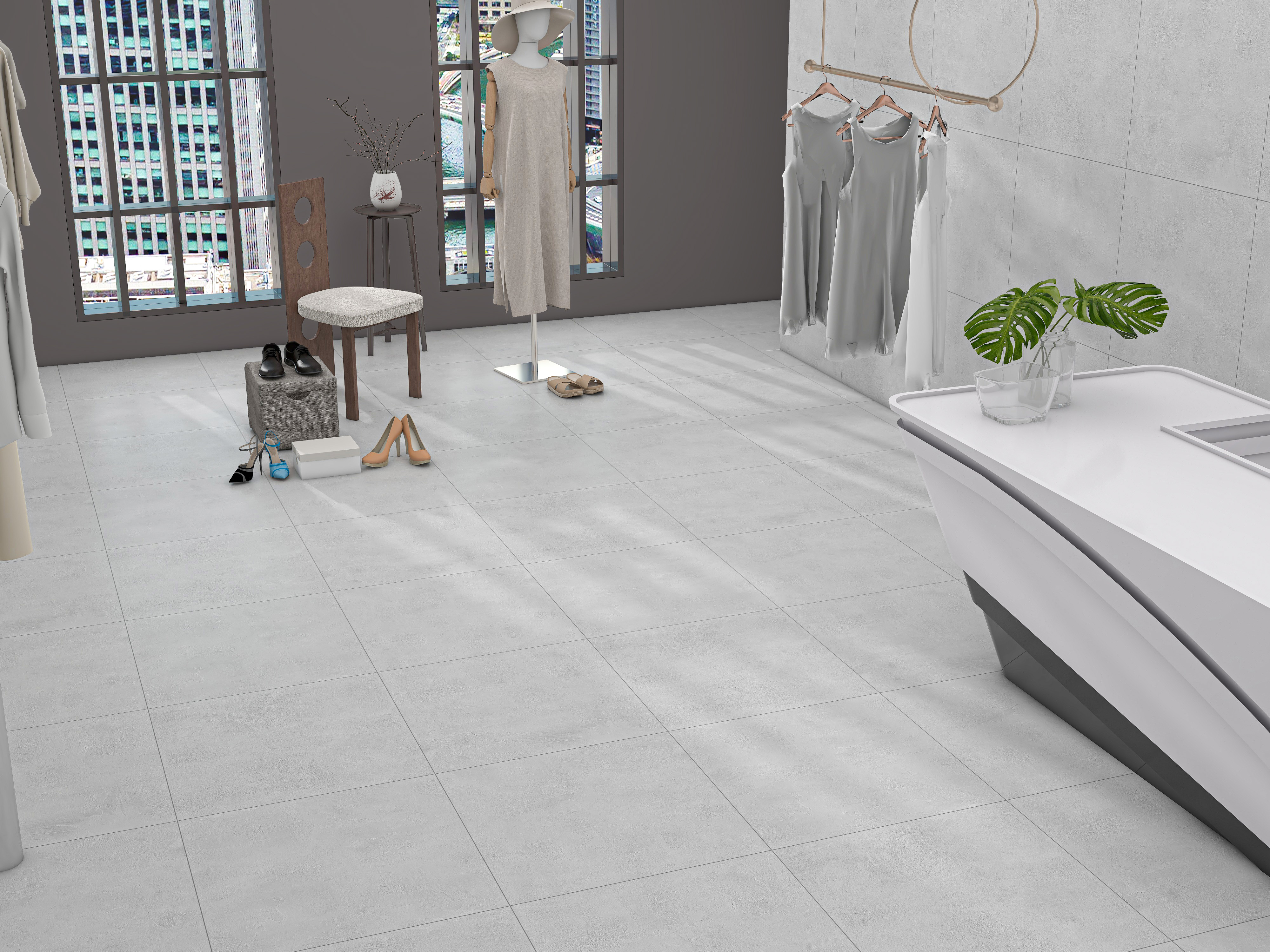 Porcelain Tile 60x60 Certen Bianco (Mat)